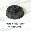 Martin Yale M-O1601083 PULLEY-GEAR COMBO-ON 1611 LIN Martin Yale M-O1601083 PULLEY-GEAR COMBO