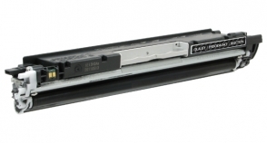 Compatible 1025 Toner Black - Page Yield 1200 laser toner cartridge, remanufactured, compatible, color laser printer, ce310a (126a), hp color lj cp1020, cp1025nw; lj pro 100 color mfp m175a, m175nw; pro 200 color mfp m275nw - black