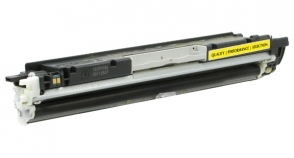 Compatible 1025  Toner Yellow - Page Yield 1000 laser toner cartridge, remanufactured, compatible, color laser printer, ce312a (126a), hp color lj cp1020, cp1025nw; lj pro 100 color mfp m175a, m175nw; pro 200 color mfp m275nw - yellow