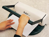 Akiles RubiCoil Plastic Coil Letter Binder and Punch - AKI RUBICOIL