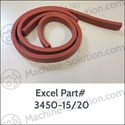 Excel 3450-15/20 seal pad sponge rubber for PP1622-MK Excel 3450-15/20 seal pad sponge rubber for PP1622-MK