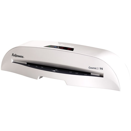 Fellowes Cosmic 2 95 Laminator with Pouch Starter Kit Fellowes Cosmic 2 95 Laminator with Pouch Starter Kit 