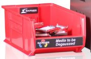 Garner MB-1R Red media bin