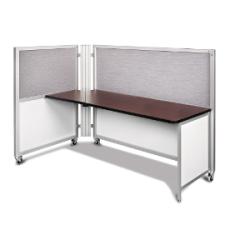 Swiftspace Solo + Single Surface Space-Saver Left 4' x 3' Collapsible Workstation SS5248L5234R
