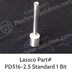 Lassco PD516-2.5 Standard 5/16in Single Drill Bit (2.5in Drilling Capacity)