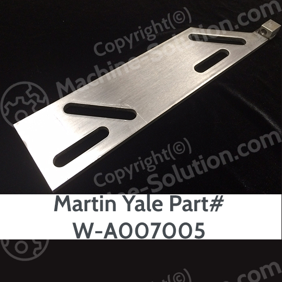 Martin Yale 7000E Replacement Mount Plate Number W-A007005 