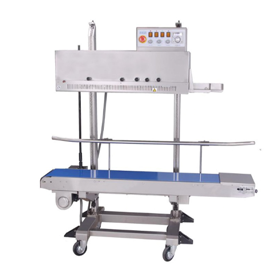 Excel Packaging PP-1120LD Vertical Band Sealer with Dry Ink Coder, Right to Left Feed Excel Packaging PP-1120LD Vertical Band Sealer with Dry Ink Coder, Right to Left Feed
