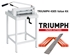 Triumph 4305 Manual Ream Paper Cutter Value Kit with Stand, 1 box cutting sticks and 1 extra blade