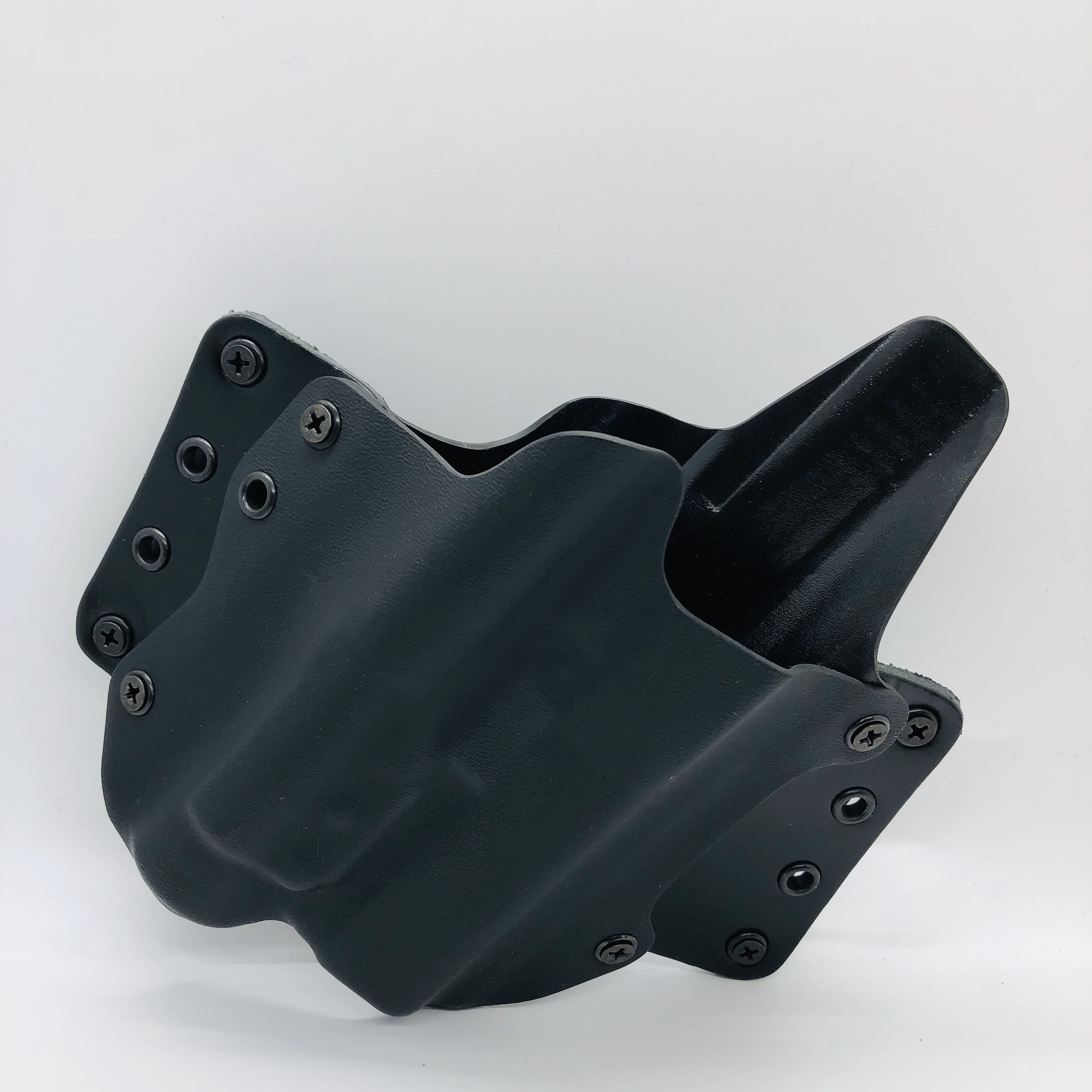 Blackpoint 101003 Leather Wing Light Mounted OWB 1.75" Holster For Glock 20/21 BLK  Blackpoint 101003 Leather Wing Light Mounted OWB 1.75" Holster For Glock 20/21 BLK 