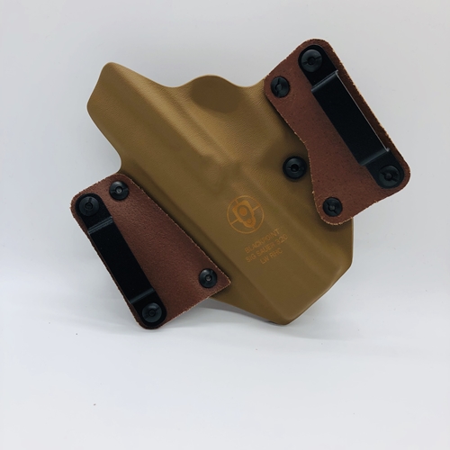 Blackpoint Tactical 118049 Leather Wing OWB 1.75" Holster For SIG P320F Coyote  - 118049