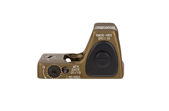 Trijicon 700780 RMR Adjustable LED Sight Hard-Anodized Coyote Brown HRS - 700780