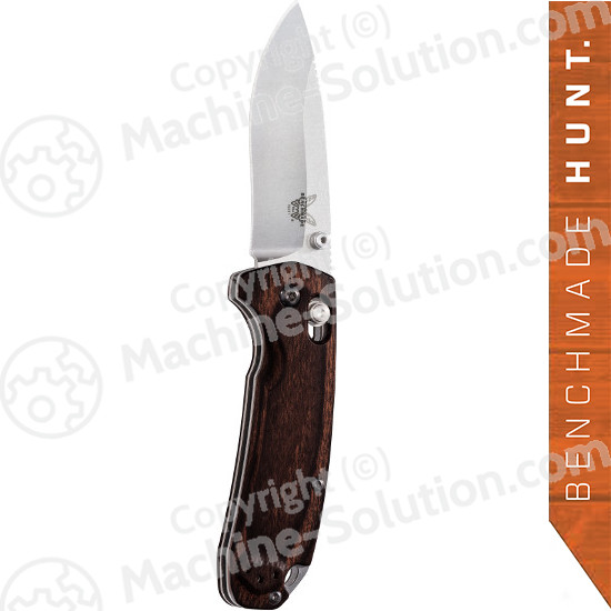 Benchmade 15031-2 North Fork Folding Knife 2.97" S30V Blade, Stabilized Wood Handles