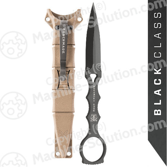 Benchmade 176BKSN SOCP Dagger 3.22" Black Blade, Sand Sheath