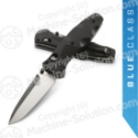 Benchmade 580 Barrage AXIS-Assisted 3.6" Satin Plain Blade, Valox Handles