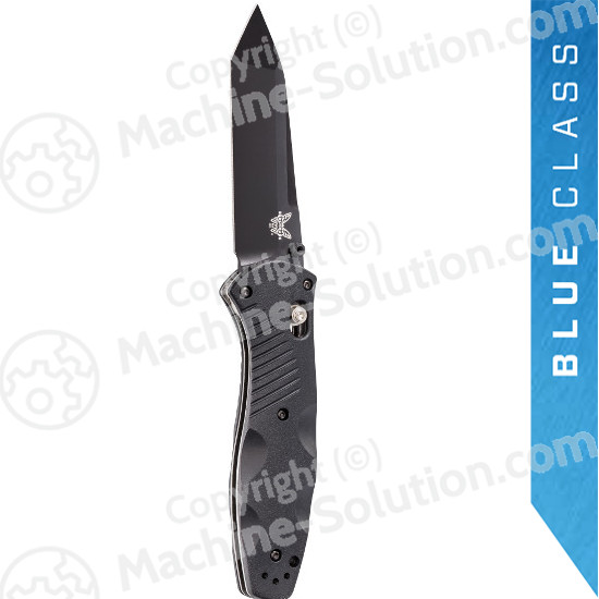Benchmade 583BK Barrage AXIS-Assisted 3.6" Satin Tanto Plain Blade, Valox Handles