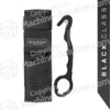 Benchmade 8 BLKW Rescue Hook Strap Cutter, Soft Sheath