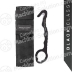 Benchmade 8 BLKW Rescue Hook Strap Cutter, Soft Sheath