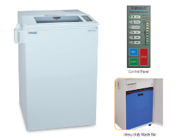 Formax FD-8650HS-D HIGH-SECURITY, LEVEL 7 PAPER & Optical Media Shredder with deployment package Formax FD-8650HS-D HIGH-SECURITY, LEVEL 7 PAPER & Optical Media Shredder with deployment package