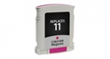 Compatible InkJet 11 Magenta - Page Yield 1750 inkjet cartridge, remanufactured, compatible, printer, ink, c4837a (#11), hp 11 - business inkjet 1000, 1100d, 1100dtn, 1200, 1200d, 1200dn, 1200dtn, 1200dtwn, 2200, 2200se, 2200xi, 2230, 2250, 2250tn, 2280, 2280tm, 2300, 2300dtn, 2300n, 2600, 2600dn, 2800, 2800dt, 2800dtn; color inkjet cp1700, cp1700d, cp1700ps; designjet 100, 100 plus, 10ps, 110, 110 plus, 120, 20ps, 50ps, 70; officejet 9110, 9120, 9130, pro k850, pro k850dn - magenta