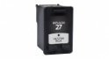Compatible 27 Ink Black - Page Yield 220 inkjet cartridge, remanufactured, compatible, printer, ink, c8727an (#27), hp 27 - deskjet 3320, 3322, 3420, 3425, 3450, 3520, 3520v, 3520w, 3550, 3550v, 3620, 3650, 3650v, 3651, 3653, 3740, 3740v, 3745, 3745v, 3747, 3843, 3845, 3845xi, 3847; fax 1240, 1250; officejet 4311, 4312, 4314, 4315, 4315v, 4315v, 4315v, 4315xi, 4317, 4319, 4352, 4353, 4355, 4357, 4359, 5605, 5608, 5609, 5610, 5610v, 5610xi, 5615; psc 1110, 1110v, 1118, 1200, 1205, 1310, 1311, 1315, 1315v, 1315xi, 1317, 2105, 2108, 2150, 2210, 2210v, 2210xi - black