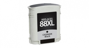 Compatible 88XL Ink Black High Yield - Page Yield 2450 inkjet cartridge, remanufactured, compatible, printer, ink, c9396an  (#88xl), hp 88xl - officejet pro k550, k550dtn, k550dtwn, k5400, k5400dn, k5400dtn, k5400n, k5400tn, k8600, k8600dn, l7480, l7550, l7555, l7580, l7590, l7650, l7680, l7750, l7780 hy - black