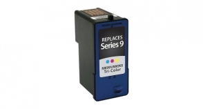 Compatible Dell Srs 9 Ink TriColor High Yield - Page Yield 285 inkjet cartridge, remanufactured, compatible, printer, ink, mk991 / mk993, dell 926 (aio), photo v305 (aio), v305x (aio) (series 9) - color