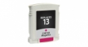 Compatible 13 Ink Magenta - Page Yield 1000 inkjet cartridge, remanufactured, compatible, printer, ink, c4816a (#13), hp 13 - business inkjet 1000, 1100d, 1100dtn, 1200, 1200d, 1200dn, 1200dtn, 1200dtwn, 2800, 2800dt, 2800dtn; officejet pro k850, k850dn - magenta