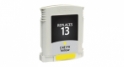Compatible 13 Ink Yellow - Page Yield 1000 inkjet cartridge, remanufactured, compatible, printer, ink, c4817a (#13), hp 13 - business inkjet 1000, 1100d, 1100dtn, 1200, 1200d, 1200dn, 1200dtn, 1200dtwn, 2800, 2800dt, 2800dtn; officejet pro k850, k850dn - yellow