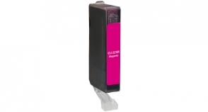 Canon CLI-221 Ink Magenta - Page Yield 530 inkjet cartridge, remanufactured, compatible, printer, ink, 2948b001 (cli-221), canon pixma mp560, mp620, mp620b, mp640, mp640r, mp980, mp990, mx860, mx870, ip3600, ip4600, ip4700 (cli-221) - ink tank, magenta