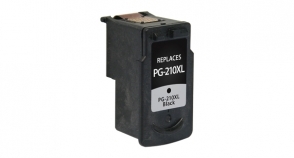 Compatible InkJet Canon PG-210XL Black - Page Yield 401 inkjet cartridge, remanufactured, compatible, printer, ink, 2973b001 (pg-210xl), canon pixma mp230, mp240, mp250, mp270, mp280, mp480, mp490, mp495, mp499, mx320, mx330, mx340, mx350, mx360, mx410, mx420; pixma ip 2700, 2702 - black high yield