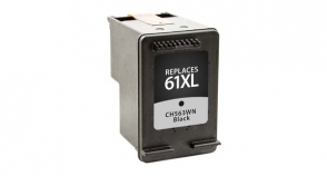 Compatible InkJet 61XL Black - Page Yield 480 inkjet cartridge, remanufactured, compatible, printer, ink, ch563wn (#61xl), hp 61xl - hp deskjet 1000, 1050, 1055, 2050, 3000, 3050, 3050a, 3052a, 3054a hy - black