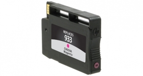 Compatible 933 Ink Magenta - Page Yield 330 inkjet cartridge, remanufactured, compatible, printer, ink, cn059a, hp officejet 6100 eprinter; officejet 6600 eall-in-one; officejet 6700 premium e-all-in-one; officejet 7710 eprinter wide format; officejet 7610 wide format e-all-in-one (hp 933) - inkjet cartridge, magenta