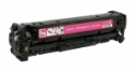 Compatible 2025 Toner Magenta - Page Yield 2800 laser toner cartridge, remanufactured, compatible, color laser printer, cc533a / 2660b001aa (304a), hp color lj cp2020, cp2025, cp2320 series; cm2320 - magenta (compatible with canon color i-sensys lbp-7200, mf8330, mf8350, mf8380, imageclass lbp-7200, mf8330, mf8350; satera lbp-7200; 118)