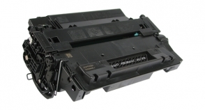 Compatible 55A Toner - Page Yield 6000 laser toner cartridge, remanufactured, compatible, monochrome laser printer, black, ce255a (55a), hp lj p3010, p3015, p3016 series; enterprise 500 m525 - std yield (cores are limited)