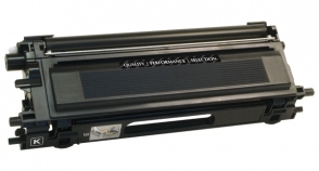 Compatible Brother TN110 Toner Black - Page Yield 2500 laser toner cartridge, remanufactured, compatible, color laser printer, tn110bk, brother hl-4040cn, hl-4040cdn, hl-4070cdw; mfc-9440cn, mfc-9450cdn, mfc-9840cdw; dcp-9040cn, dcp-9045cdn - black