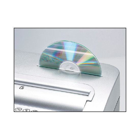 Dahle PaperSAFE 22092 Paper / Multi+Media Shredder - Multi+Media- This machine easily shreds CDs' credit cards, paper clips and staples.