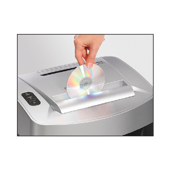 Dahle PaperSAFE 22318 Paper / Multi+Media Shredder - Multi+Media- This machine easily shreds CDs' credit cards, paper clips and staples.