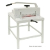 Formax Cut-True 16M Manual Paper Cutter - Shown with stand, included