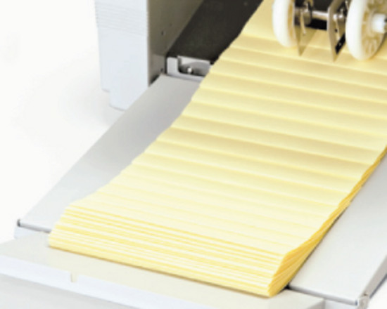 EXTENDED EXIT TRAY - An extra long exit tray ensures neat stacking of finished jobs