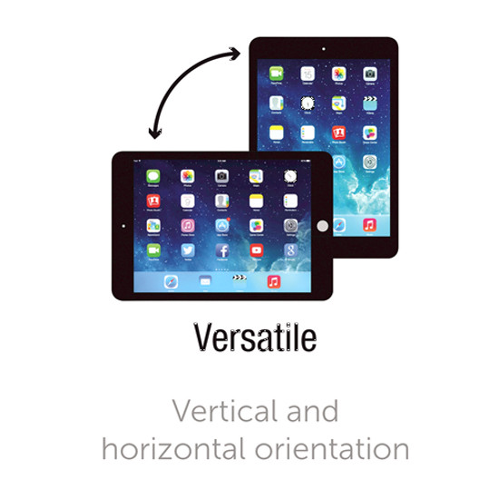 MobilePro Series™ Deluxe Folio - Versatile; Vertical and horizontal orientation
