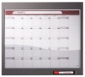 Quartet 72983 InView Custom Whiteboard, 23" x 20 1/2", Total Erase, Graphite Frame