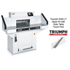 Triumph 5560 LT Automatic-Programmable Paper Cutter Value Kit with Side Table Touch Pad, 1 box Cutting Sticks and 1 extra Knife