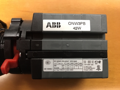 ABB 1SCA022553R8790 On/Off/Reverse Cam Switch - 1SCA022553R8790