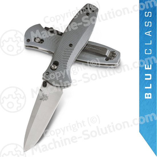 Benchmade 580-2 G10 Barrage AXIS Assisted Folding Knife 3.6" S30V Satin Plain Blade