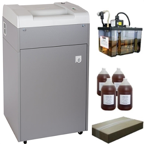 Dahle 20390 Strip Cut High Capacity Paper Shredder Performance Kit with oiler, bags, and oil - DAHLE HIGH CAPACITY PERFORMANCE KIT 20390