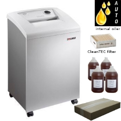 AABES ©  Dahle 41434 NSA/CSS 02-01 Approved High Security CleanTec Cross Cut Small Office Paper Shredder Value Kit with Oiler, CleanTec Filter, Oil, and Bags AABES ©  Dahle 41434 NSA/CSS 02-01 Approved High Security CleanTec Cross Cut Small Office Paper Shredder Value Kit with Oiler, CleanTec Filter, Oil, and Bags