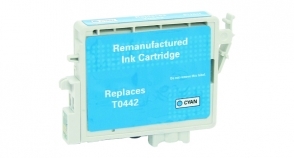 Compatible EPSON 44 INK Cyan - Page Yield 450 inkjet cartridge, remanufactured, compatible, printer, ink, t044220, epson stylus c64, c66, c84, c84n, c84wn, c86, cx4600, cx6400, cx6600 - cyan