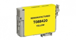 Compatible EPSON 88 INK Yellow - Page Yield 200 inkjet cartridge, remanufactured, compatible, printer, ink, t088420, epson stylus cx4400, cx4450, cx7400, cx7450, nx115, nx215, nx305, nx415 - yellow