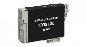 Compatible EPSON 98 INK Black - Page Yield 450 inkjet cartridge, remanufactured, compatible, printer, ink, t098120, epson artisan aio 700, 710, 725, 730, 800, 810, 835, 837 - black