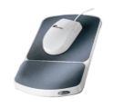 Fellowes Gel Graphite Mousepads/ Wristrests 